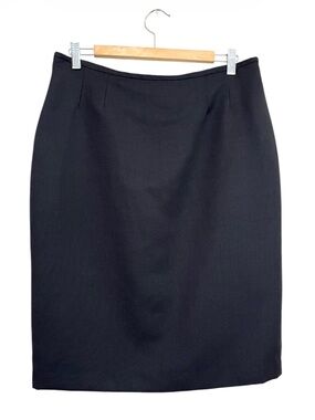 Le Suit Black Pencil Skirt - Sleek Office Staple